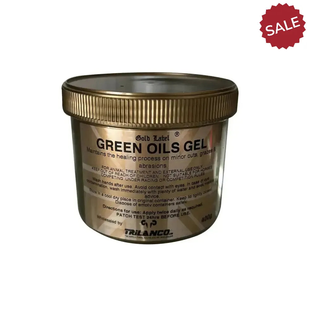 Gold Label Green Oils Gel Horse Supplements
