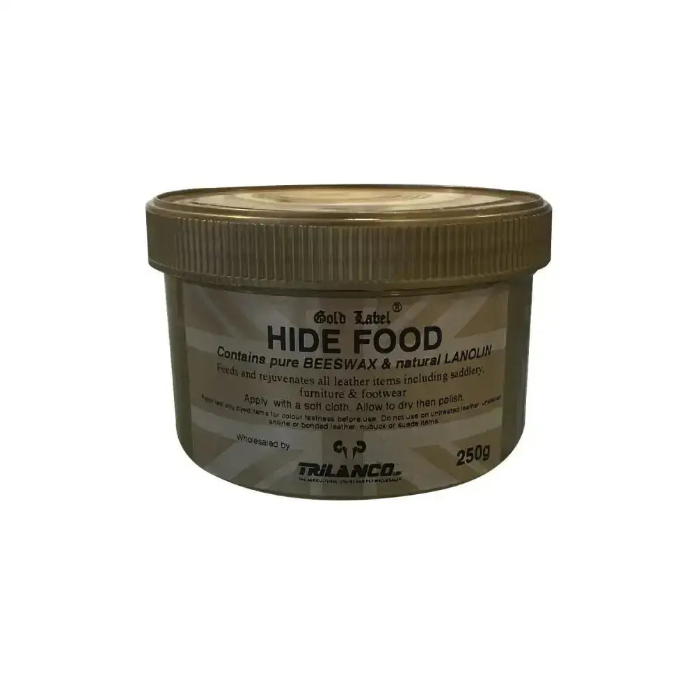 Gold label hide 250g container of pure beeswax and natural lanolin nutrient leather food for original nutrient leather care