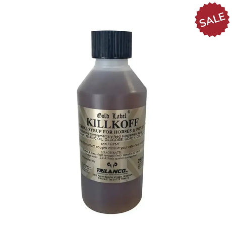 Gold Label Killkoff Herbal Syrup 250 ml Horse Supplements