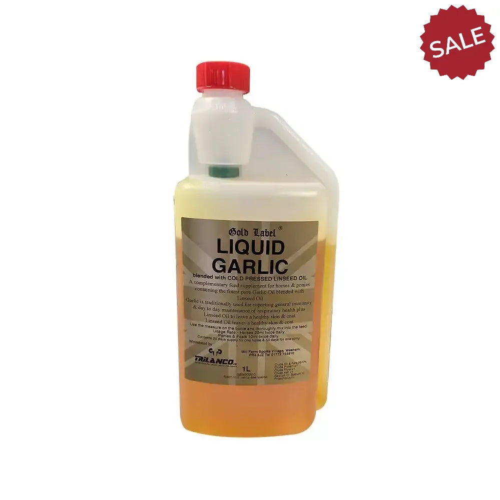 Gold Label Liquid Garlic Horse Supplements