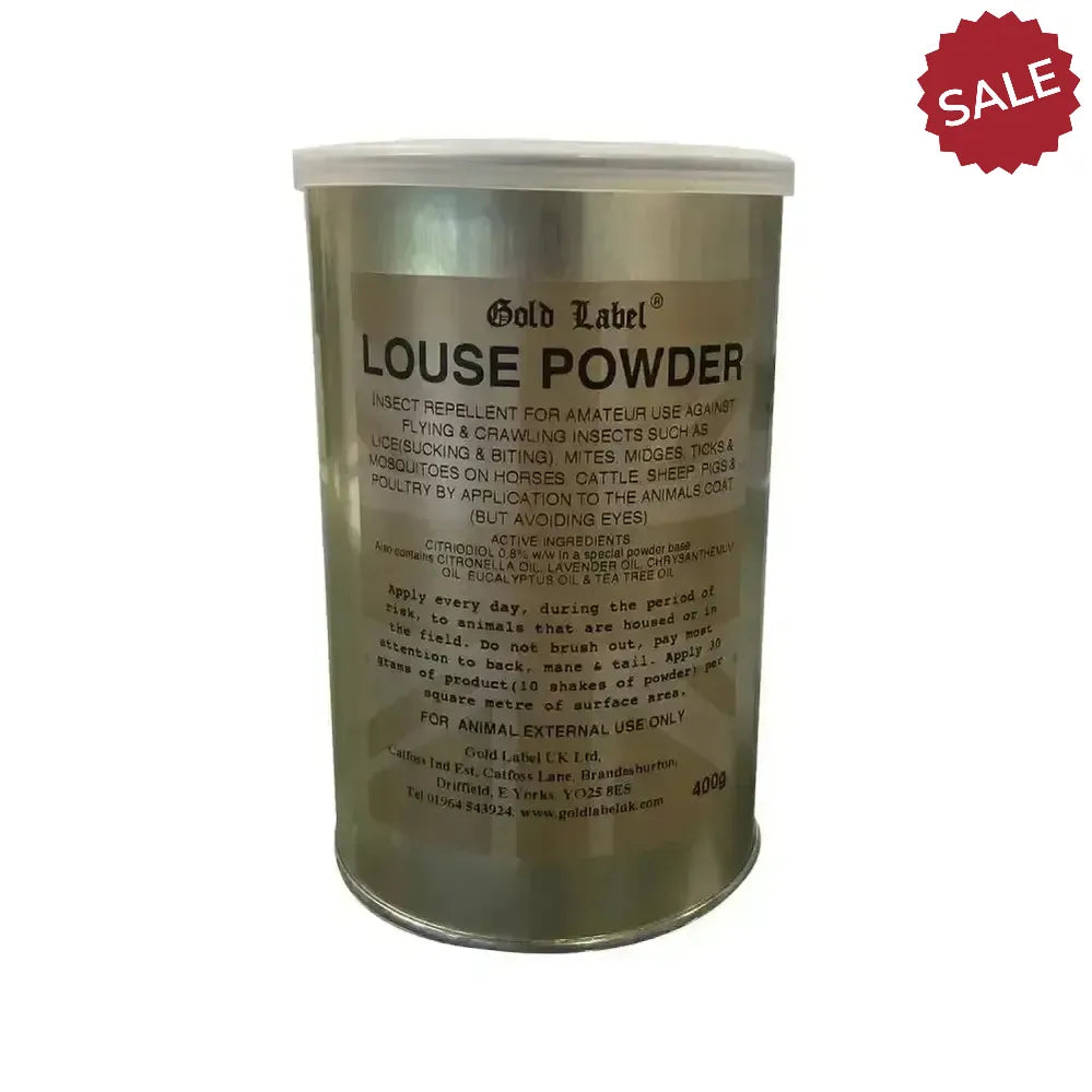 Gold Label Louse Powder 400g Pest Control