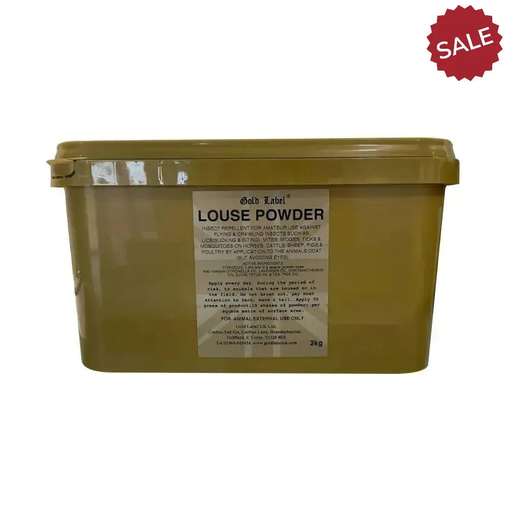 Gold Label Louse Powder 400g Pest Control