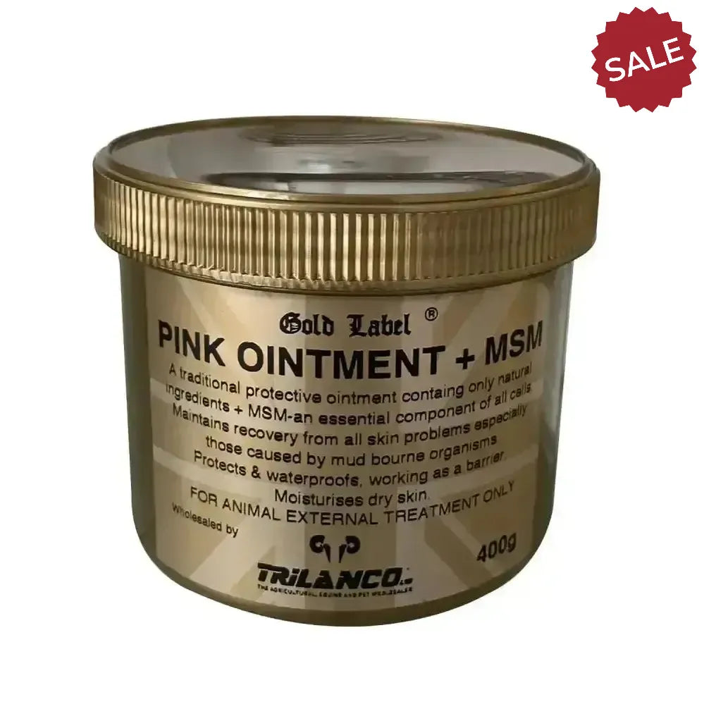 Gold Label Pink Ointment + Msm 200g Skin Care Creams
