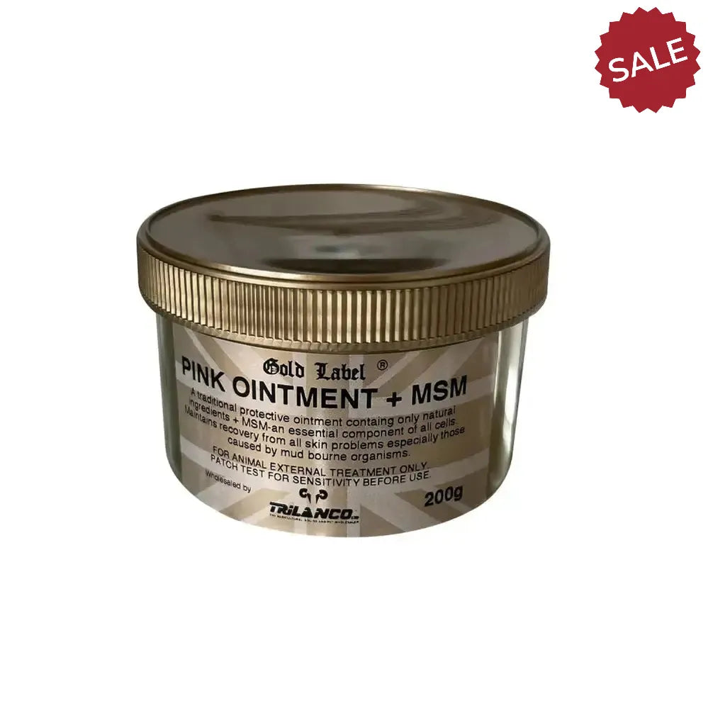 Gold Label Pink Ointment + Msm 200g Skin Care Creams
