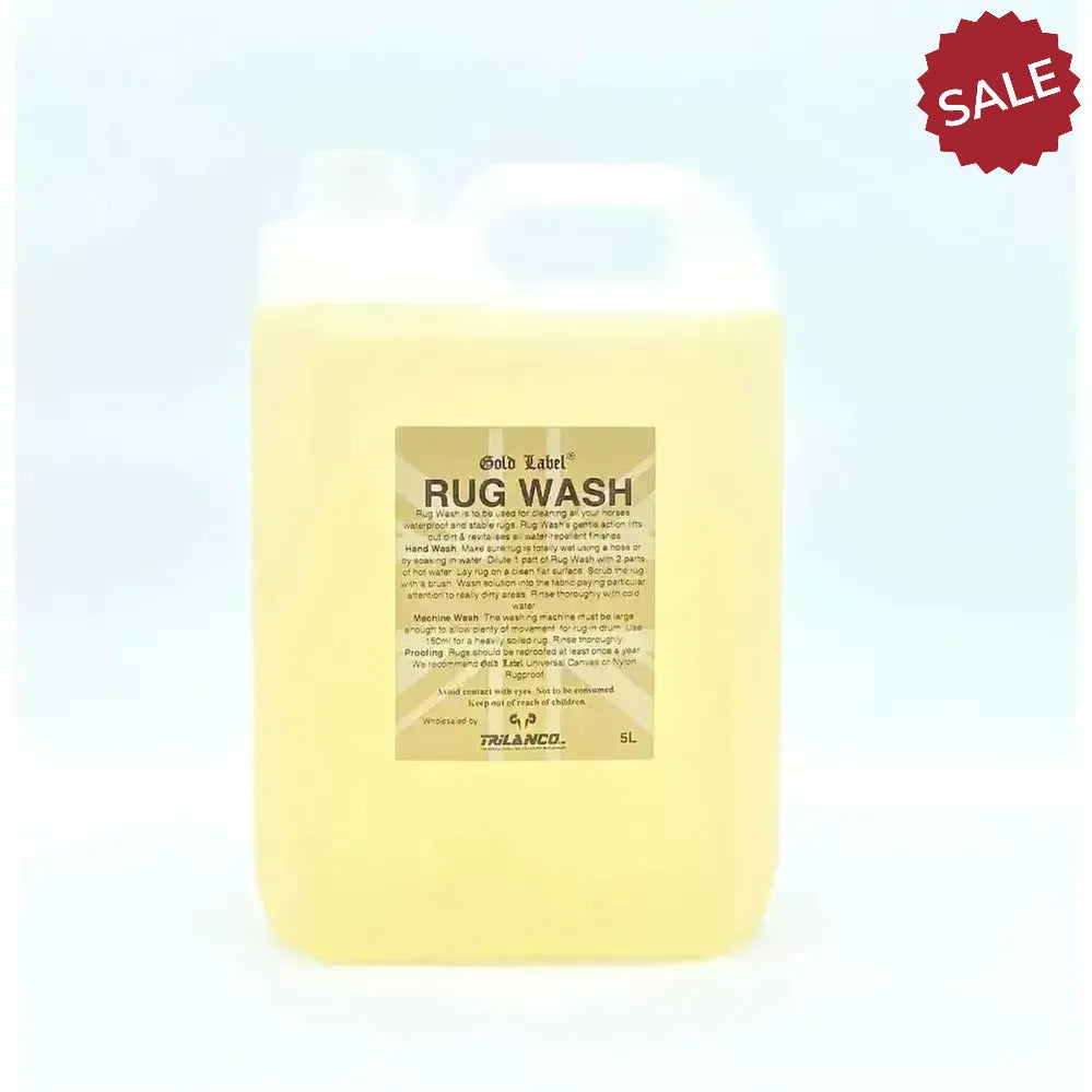 Gold Label Rug Wash 1 Litre Horse Rug Wash
