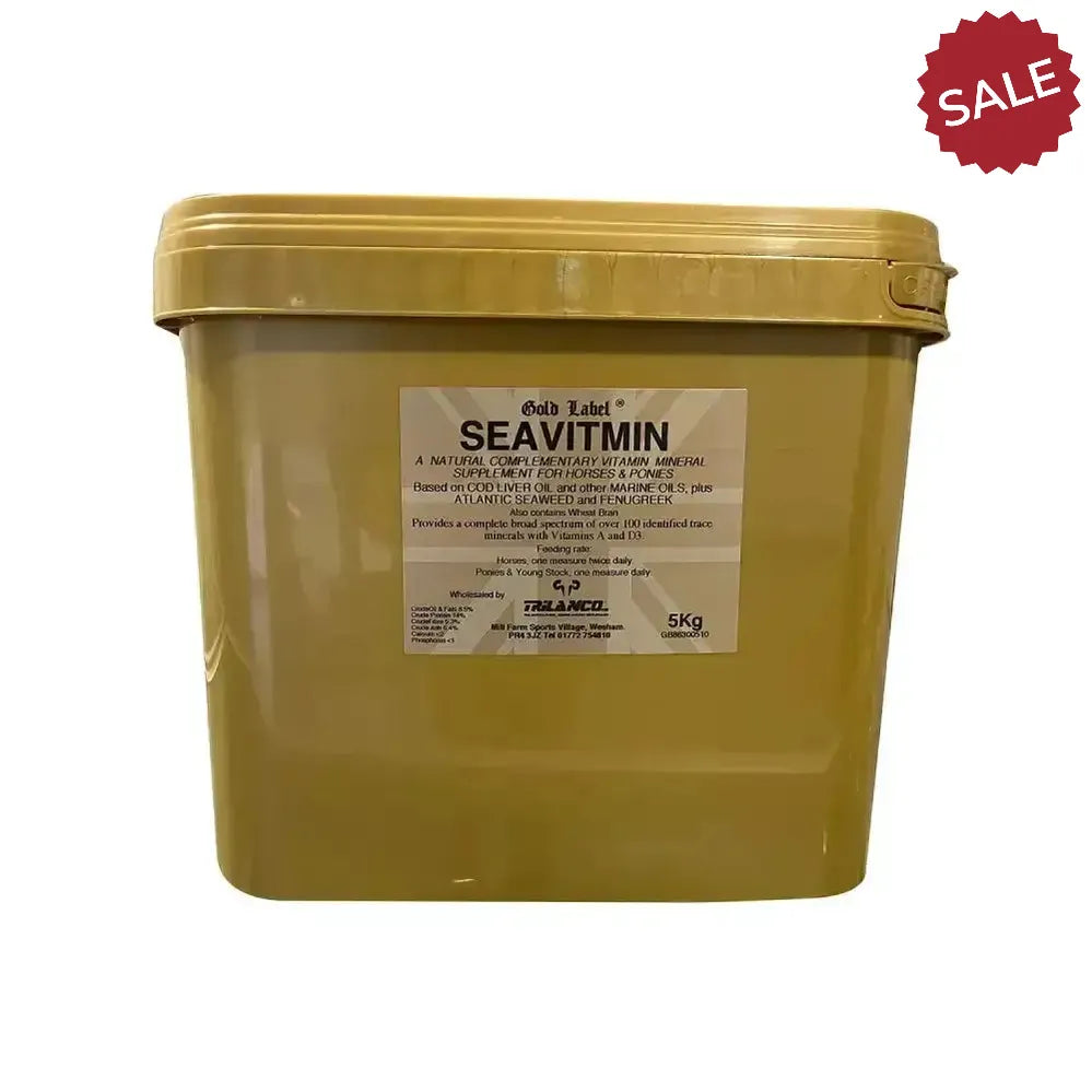 Gold Label Seavitmin 1.5kg Horse Supplements