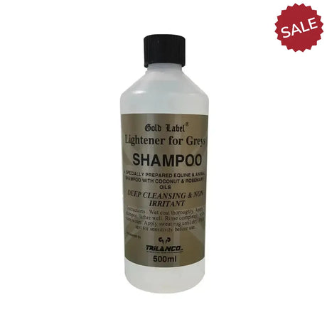 Gold Label Shampoo Lightener For Greys Horse Shampoos