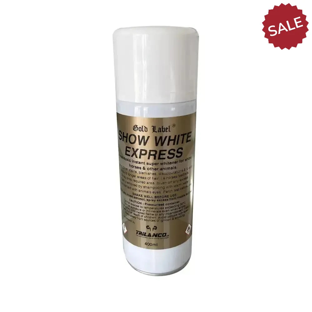 Gold Label Show White Express Horse Make Up