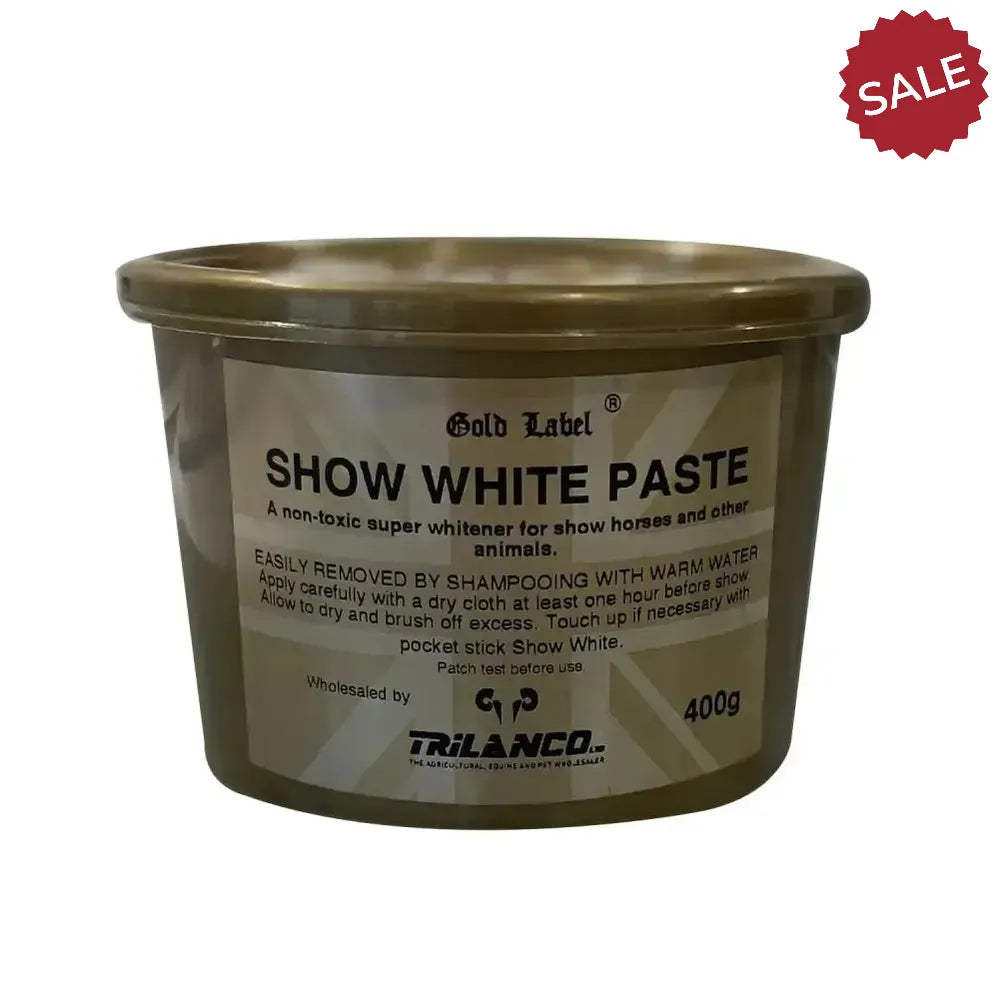 Gold Label Show White Paste Horse Make Up