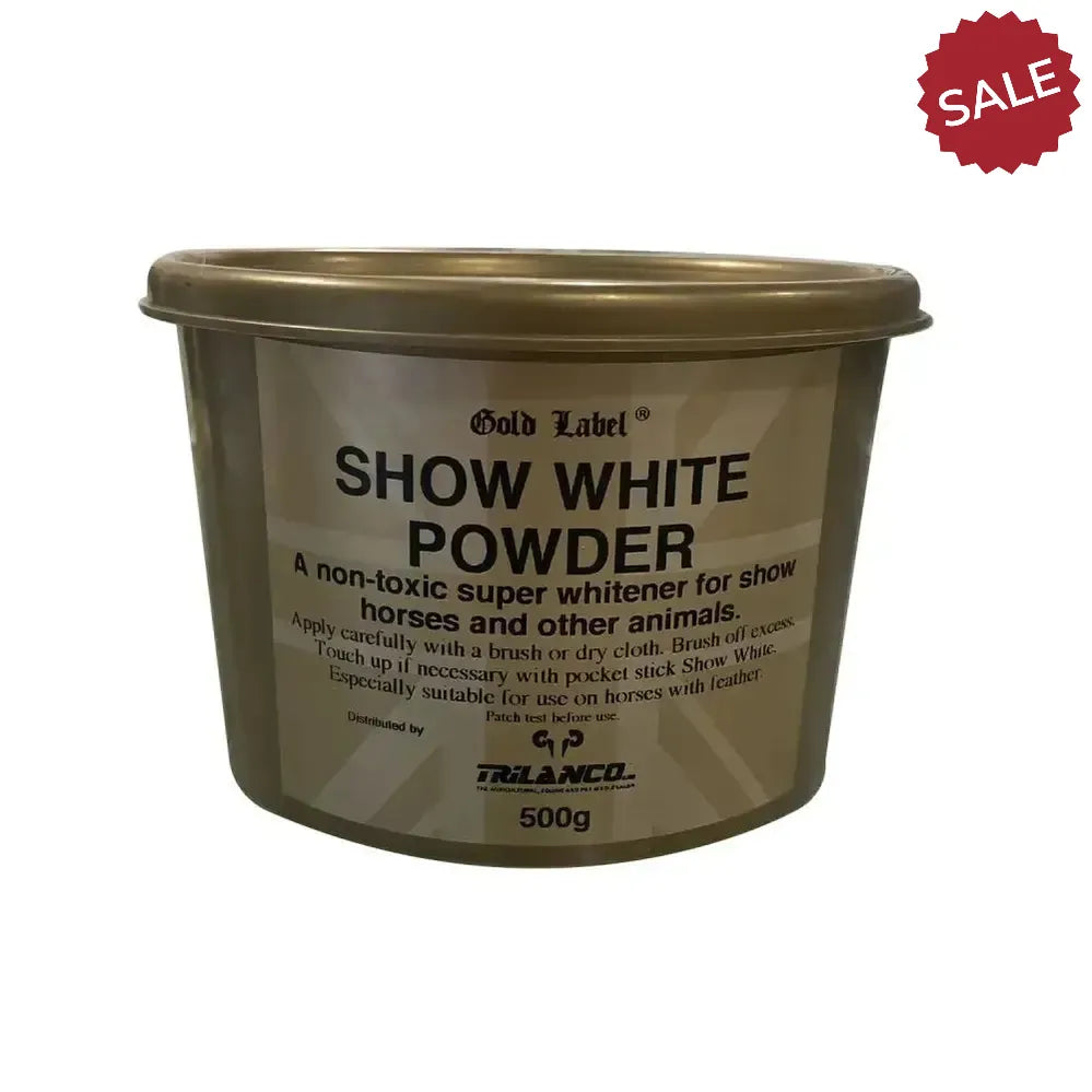 Gold Label Show White Powder Horse Make Up