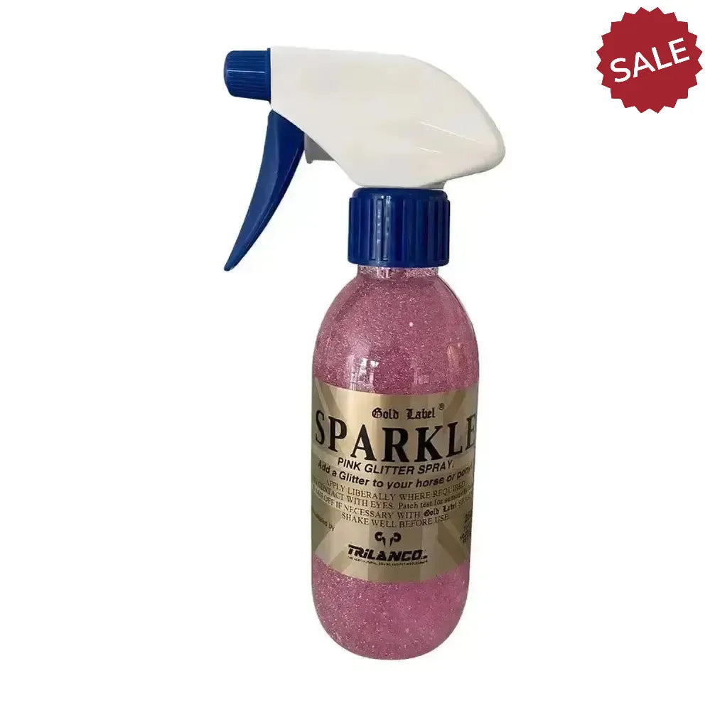 Gold Label Sparkle Glitter Spray 250 ml Gold Horse Grooming