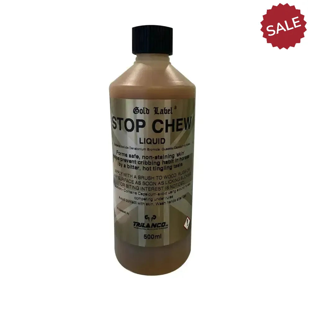 Gold Label Stop Chew Liquid Crib Biting