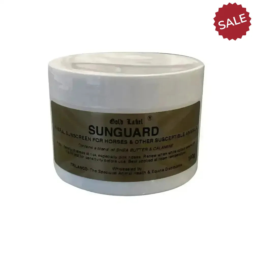 Gold Label Sunguard 100g Suncreams