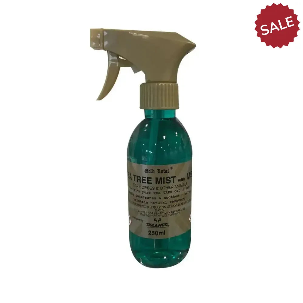 Gold Label Tea Tree Mist With MSM Coat Shines