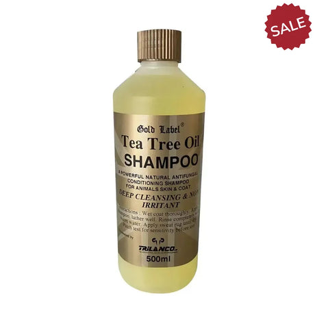 Gold Label Tea Tree Oil Shampoo Horse Shampoos
