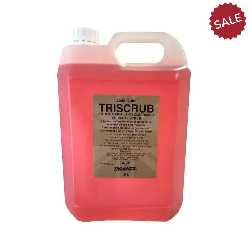 Gold Label Triscrub 5 Litre Veterinary