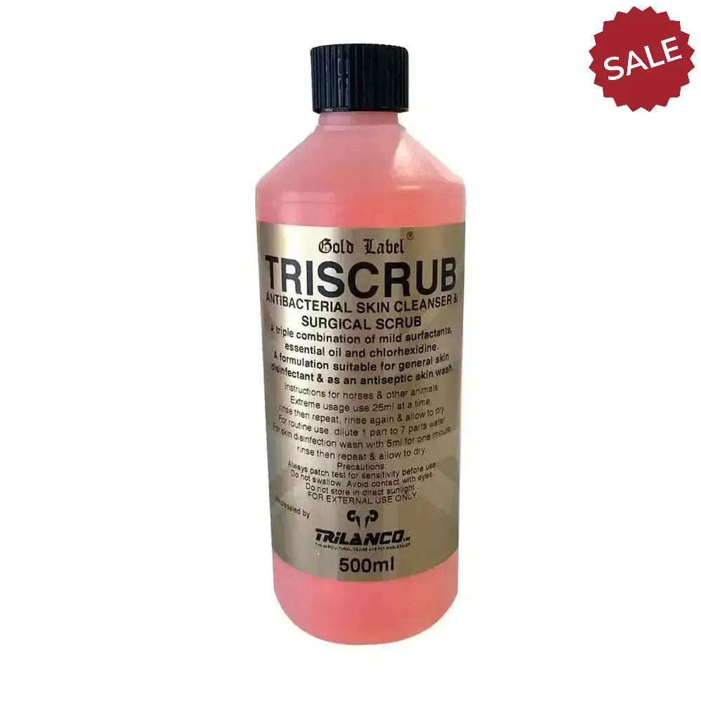 Gold Label Triscrub 500 ml Veterinary