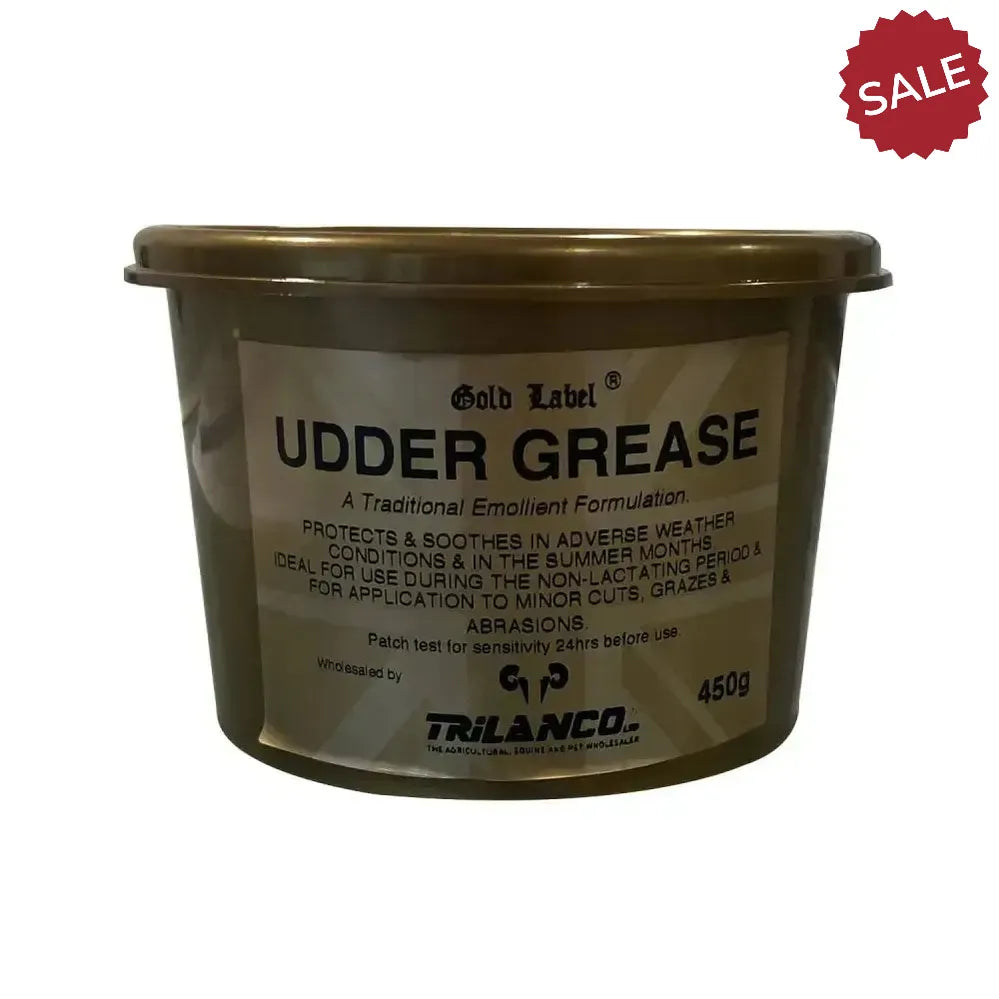 Gold Label Udder Grease Barrier Creams