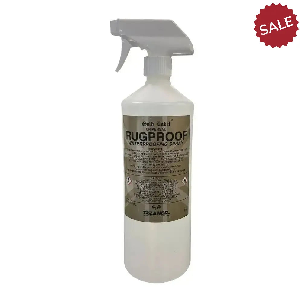 Gold Label Universal Rugproof Waterproofing Spray Horse Rug Proofing