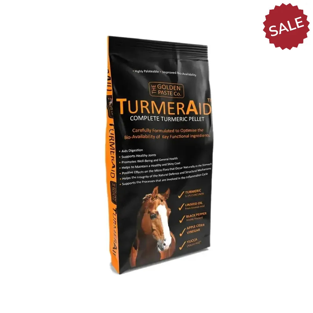 The Golden Paste Co Turmeraid 2kg Horse Supplements