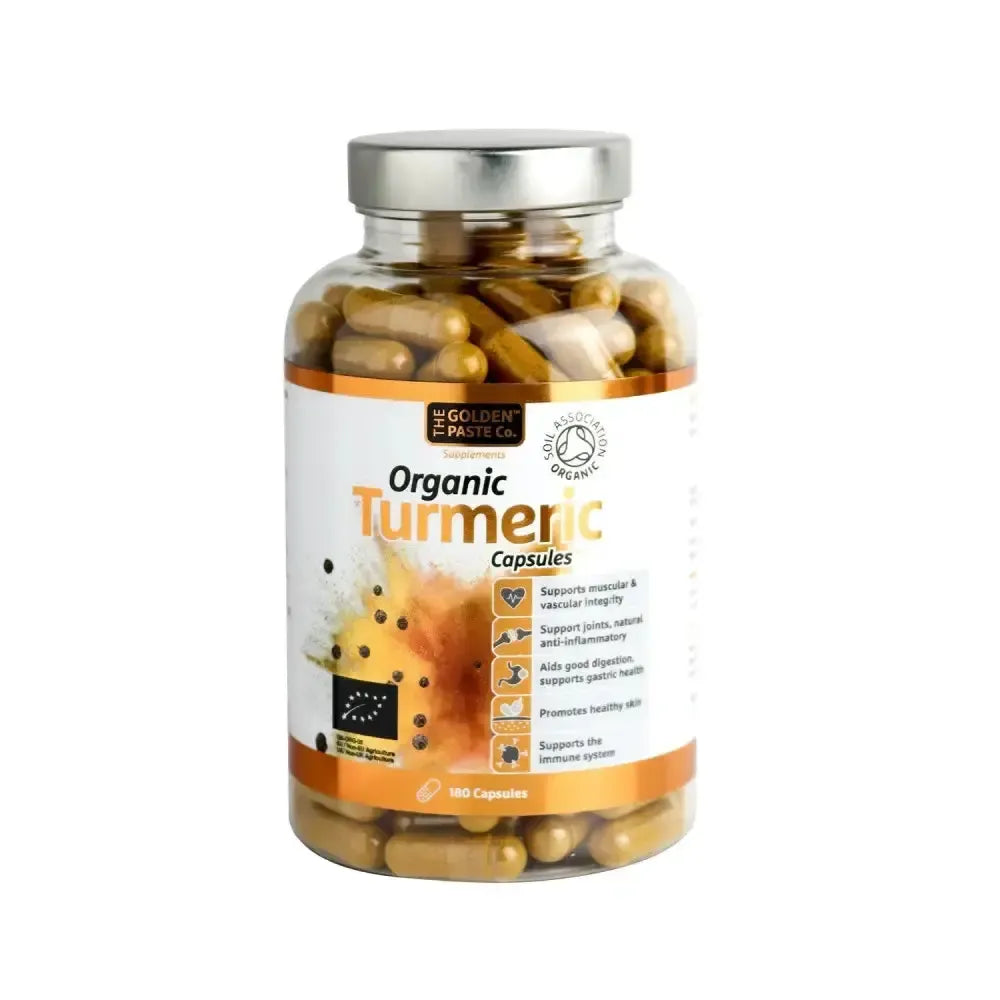 Golden Paste Company Turmeric With Black Pepper & Flax Oil Supplements