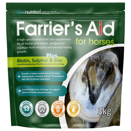 Gwf Farriers Aid For Horses Horse Vitamins & Supplements Barnstaple Equestrian Supplies