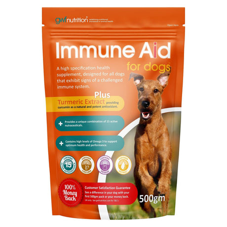 GWF Immune Aid For Dogs Pet Supplements Barnstaple Equestrian Supplies