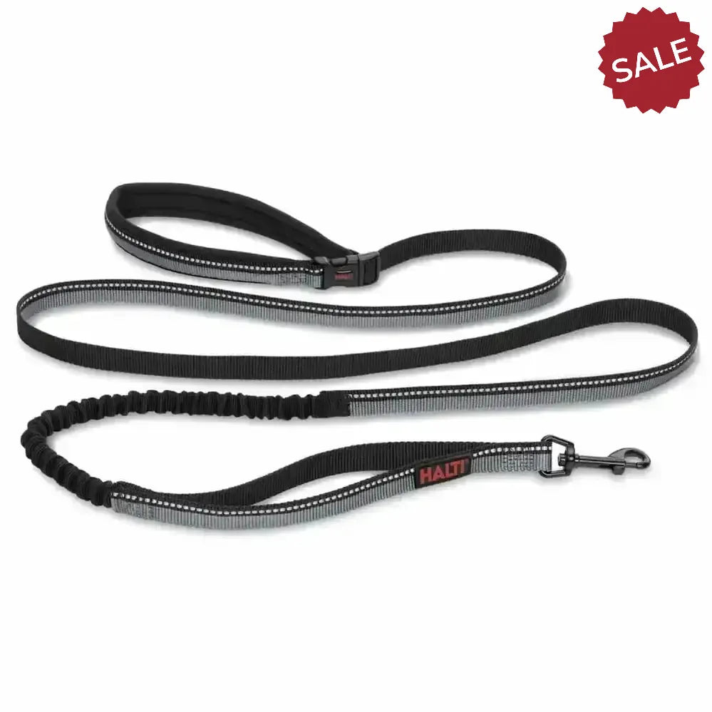 Halti Active Lead Black Large Black Dog Lead