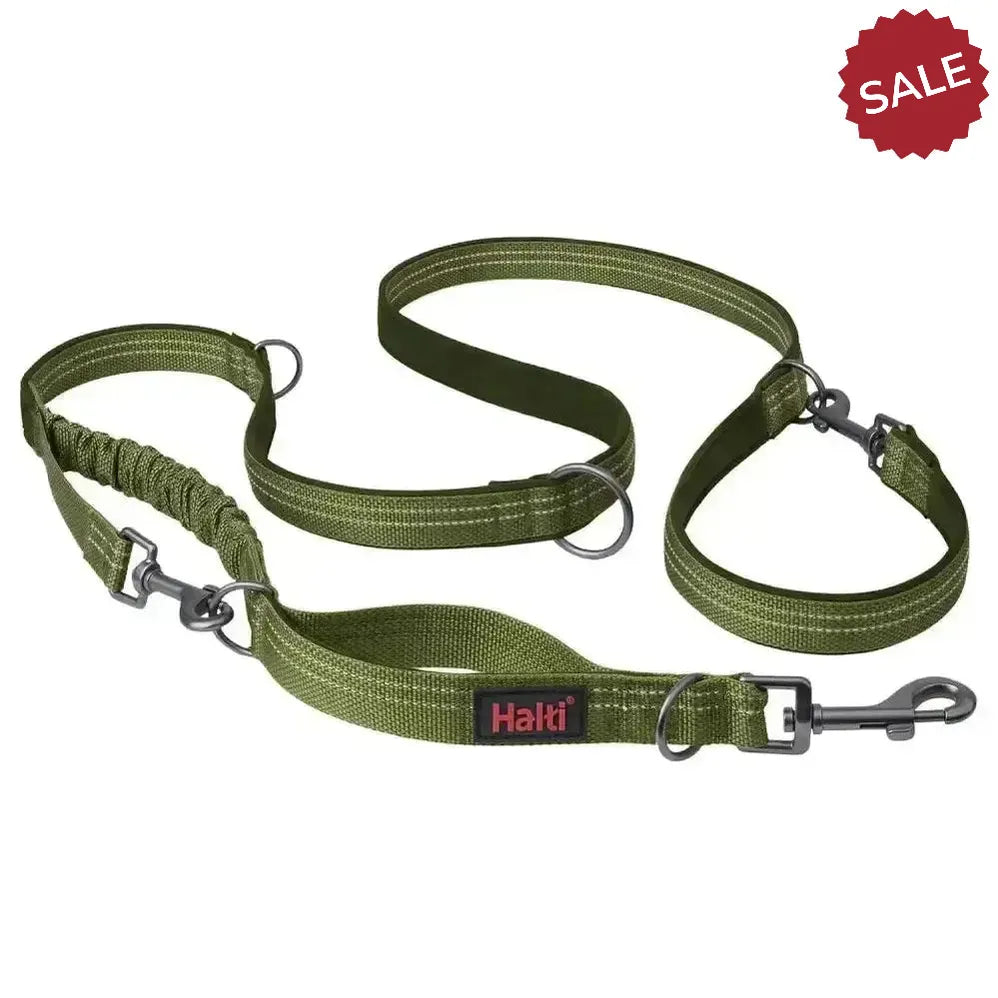 Halti Anatomy Multi Lead Green Large Green Dog Harness