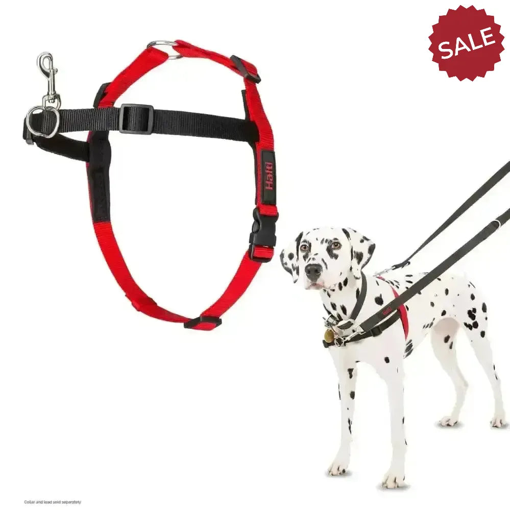 Halti Front Control Harness Small Black/Red Dog Harness