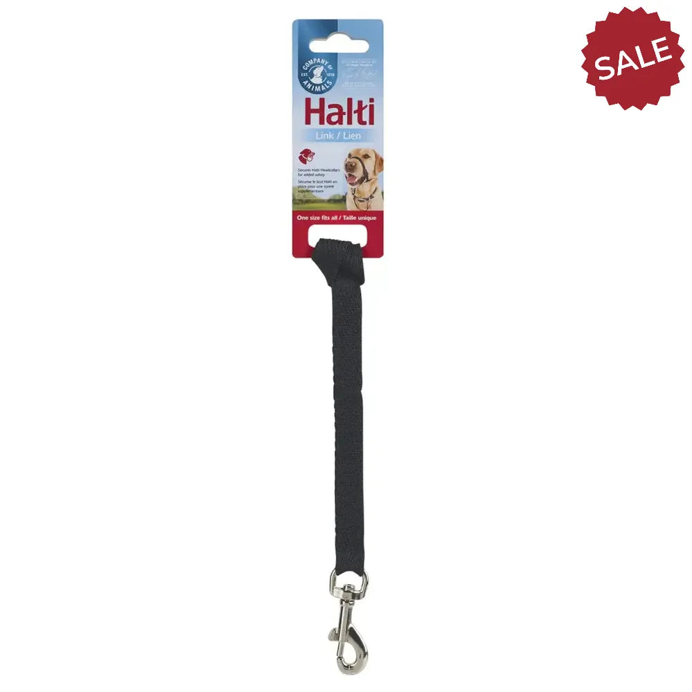 Halti Link Do Training Attachment ONE SIZE BLACK Dog Lead