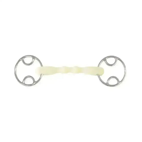 Happy Mouth Beval Bits Shaped Straight Bar 114 mm (4 1/2") Horse Bits