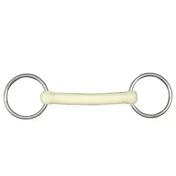 Happy Mouth Bits Plain Bar Mullen Mouth Loose Ring Snaffle Horse Bits 127 mm (5") Horse Bits