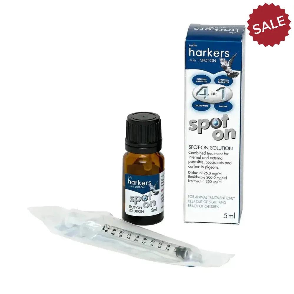 Harkers 4 In 1 Spot On 5 ml Avian