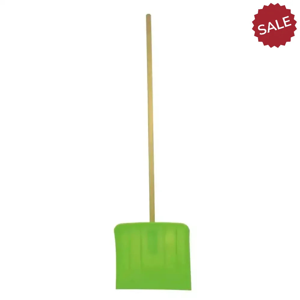 Harold Moore Shavings Shifter C/W Wooden Pole Limegreen Shovel