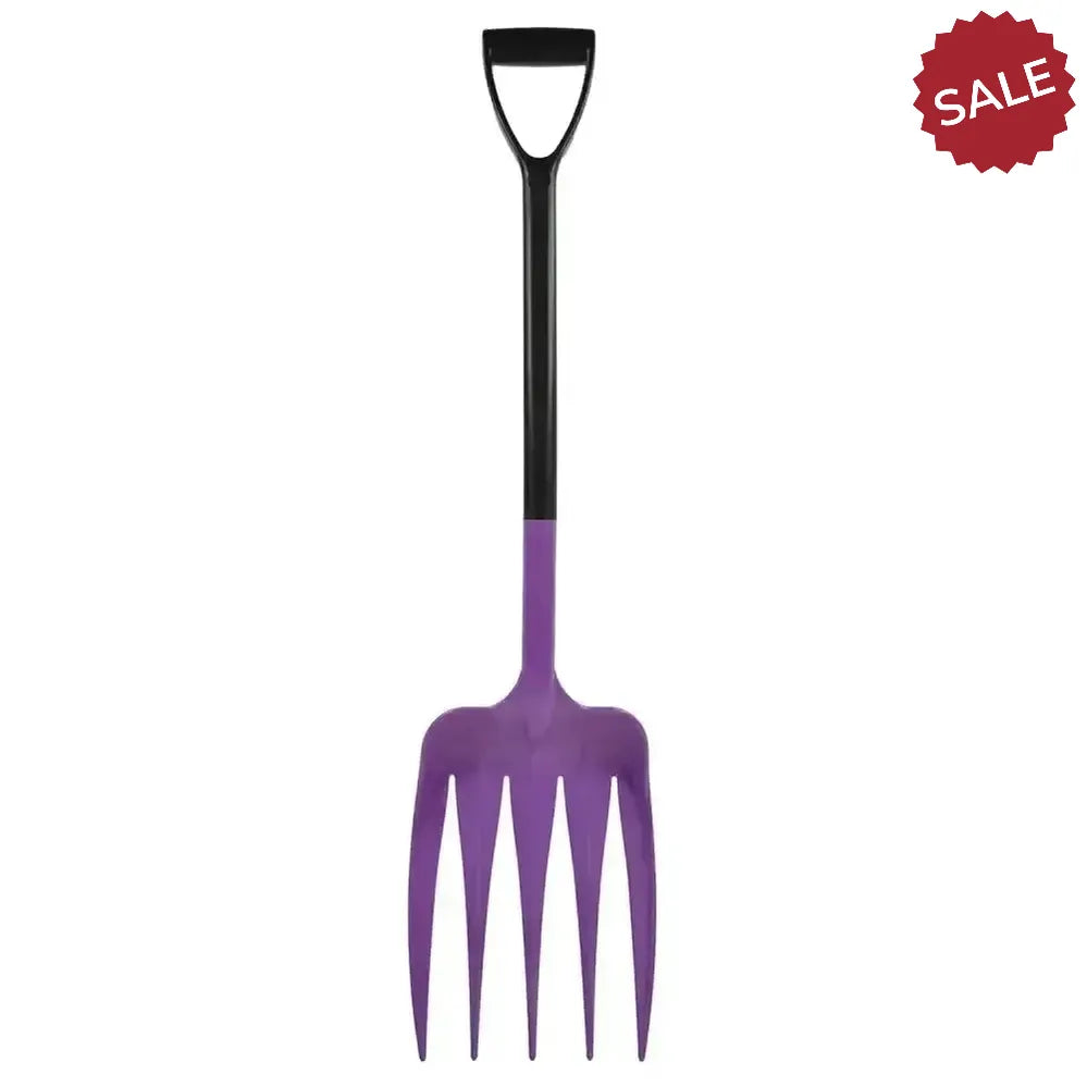 Harold Moore Unifork Yard Fork D Handle Purple Forks