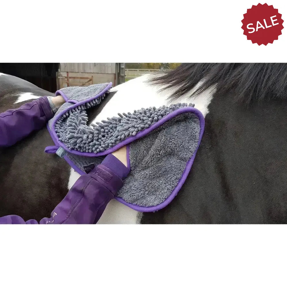 Henry Wag Equine Noodle Glove Towel Dog Grooming Towels