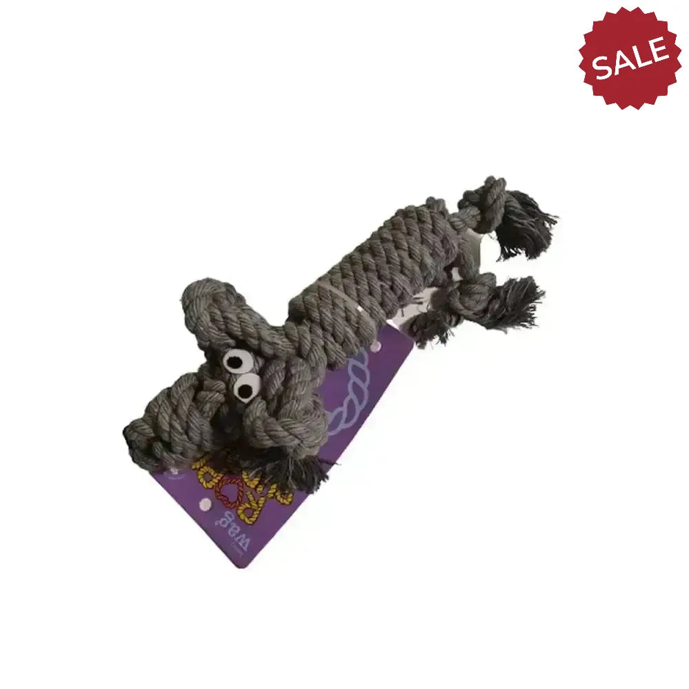 Henry Wag Rope Buddy Dog Toy Small mottledgrey Dog Toys