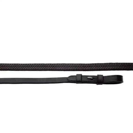 Heritage Children's Rubber Reins Black Reins