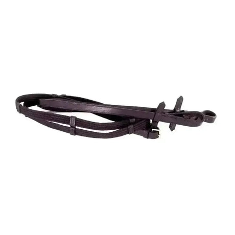 Heritage English Leather Continental Reins Black One Size Reins