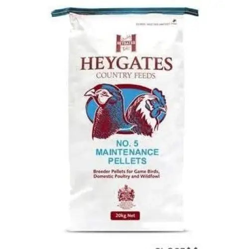Heygates No. 5 Maintenance Pellets - Special Order Game Bird Feed