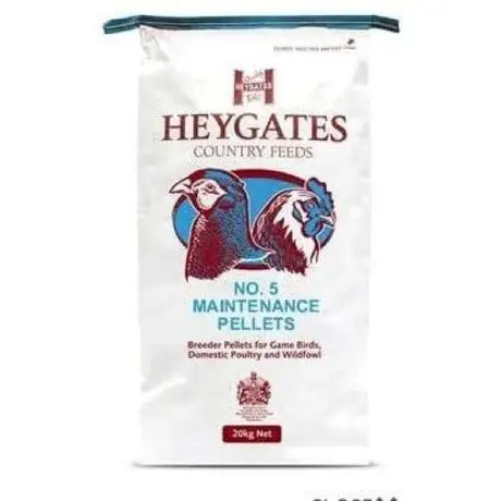 Heygates No. 5 Maintenance Pellets - Special Order Game Bird Feed