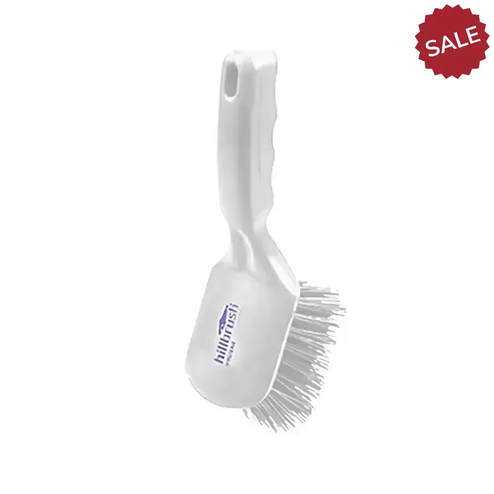 Hillbrush Drs Short Handled Stiff Brush 254 mm Black Yard Brooms