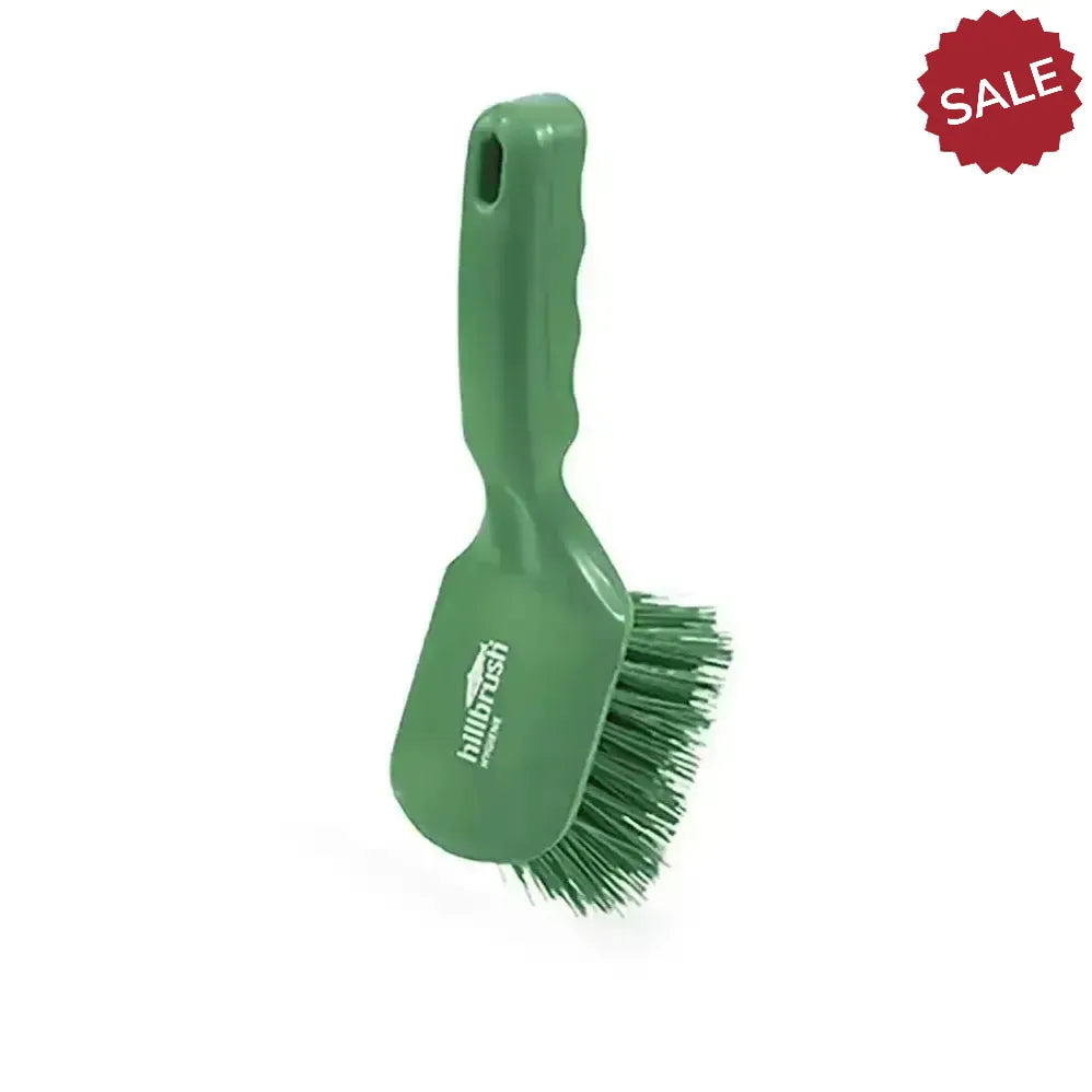 Hillbrush Drs Short Handled Stiff Brush 254 mm Black Yard Brooms