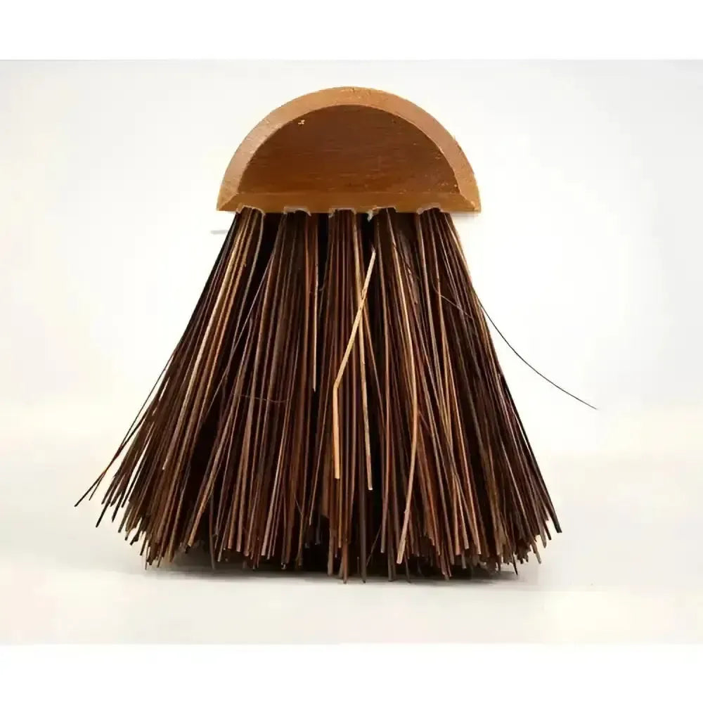 Hillbrush Industrial Stiff Yard Broom Head Yard Brooms