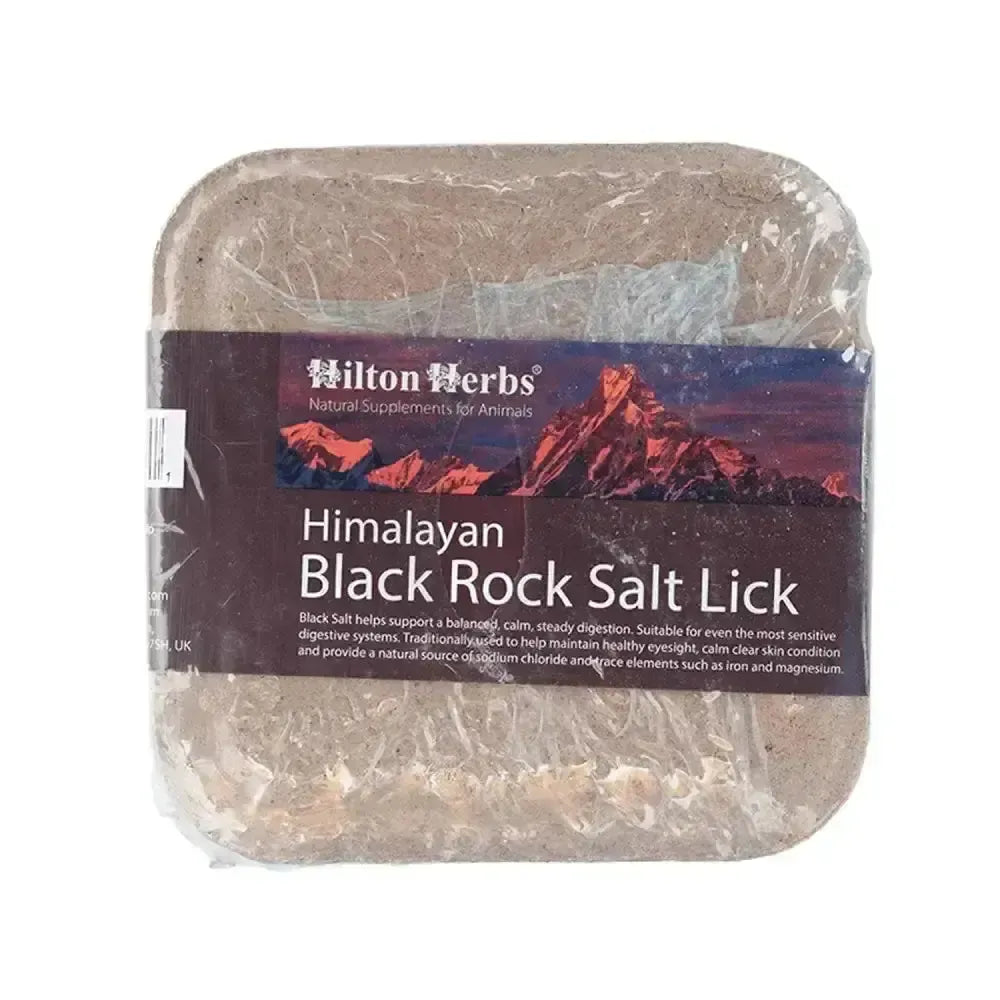 Hilton Herbs Himalayan Black Rock Salt Lick 1kg Salt Licks