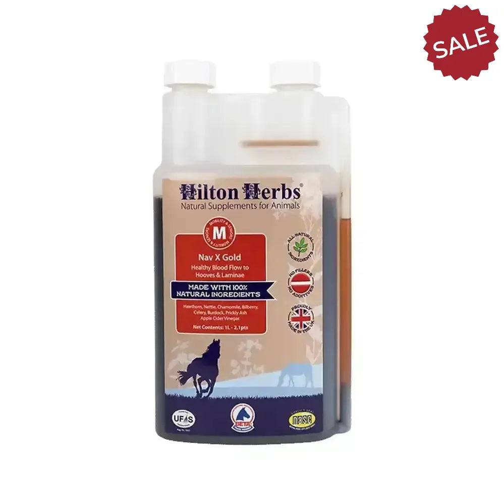 Hilton Herbs Nav X Gold 1 Litre Horse Supplements