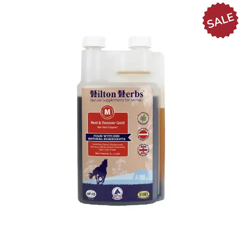Hilton Herbs Rest & Recover Gold 1 Litre Horse Supplements