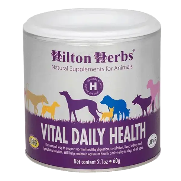 Hilton Herbs Vital Daily Health Tub 125g Dog Supplements
