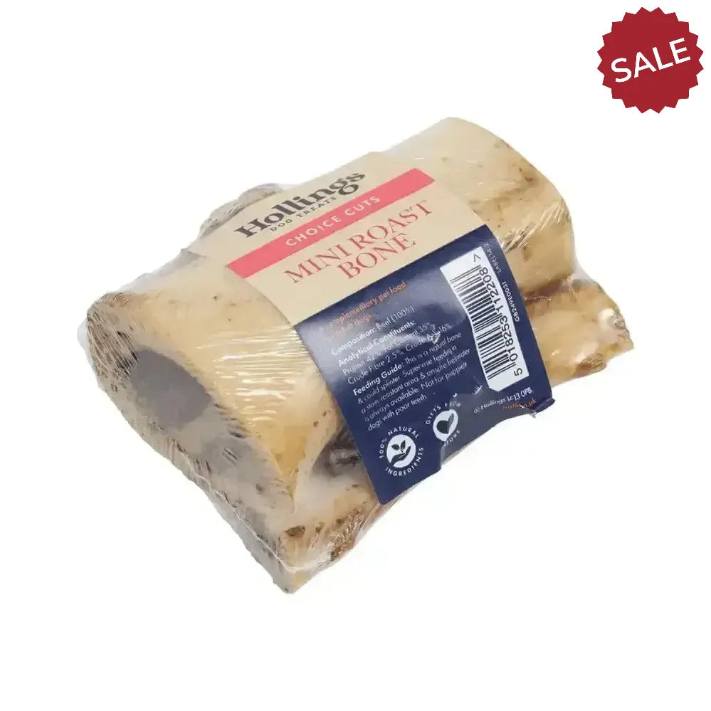 Hollings Mini Roast Bone 20 Pack Dog Treats